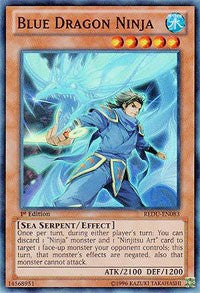 Blue Dragon Ninja [REDU-EN083] Super Rare | Exor Games Dartmouth