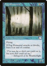 Fog Elemental [Weatherlight] | Exor Games Dartmouth