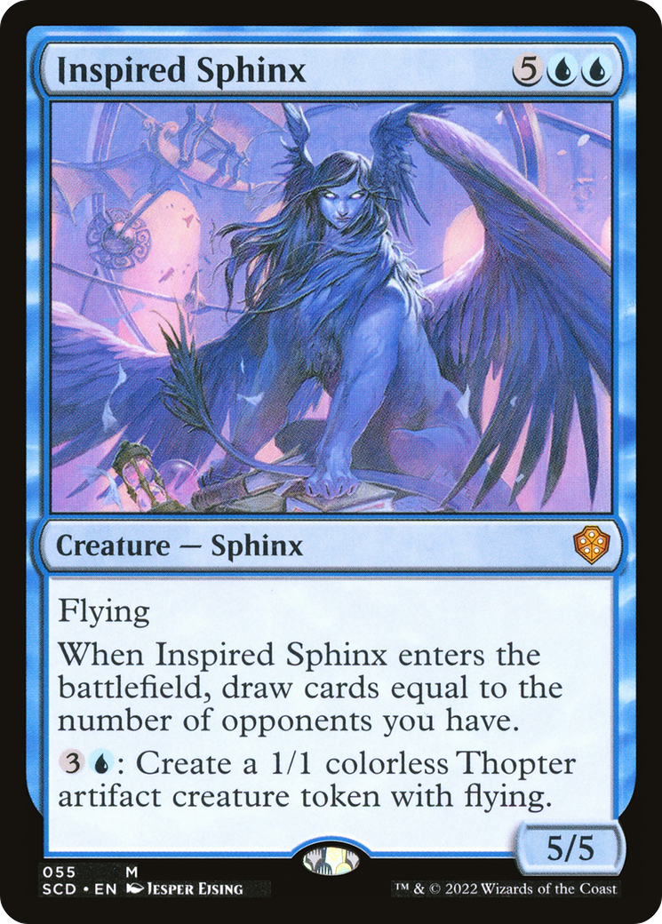 Inspired Sphinx [Starter Commander Decks] | Exor Games Dartmouth