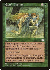 Gaea's Blessing [Weatherlight] | Exor Games Dartmouth