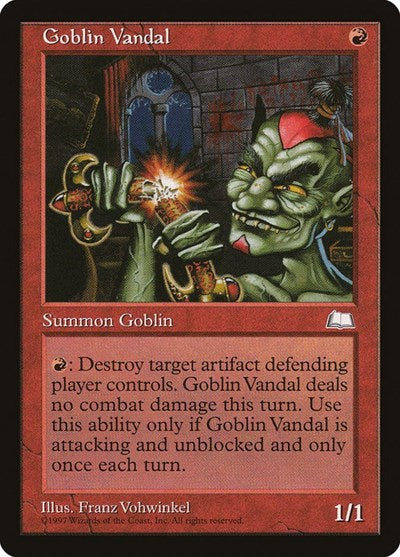 Goblin Vandal [Weatherlight] | Exor Games Dartmouth
