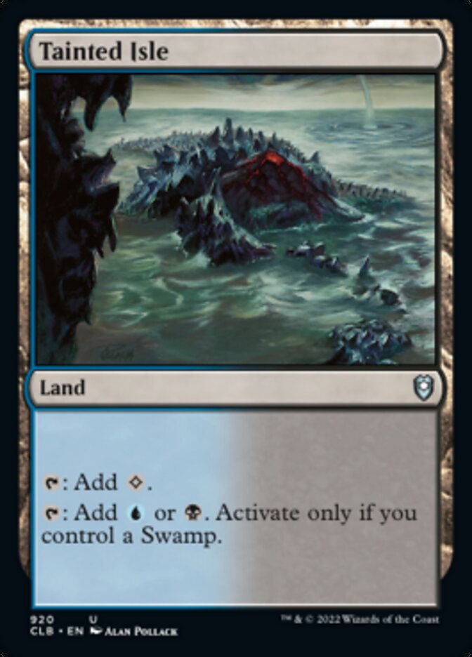 Tainted Isle [Commander Legends: Battle for Baldur's Gate] | Exor Games Dartmouth