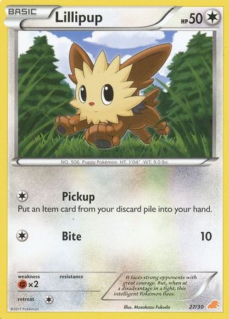 Lillipup (27/30) [Black & White: Trainer Kit - Excadrill] | Exor Games Dartmouth