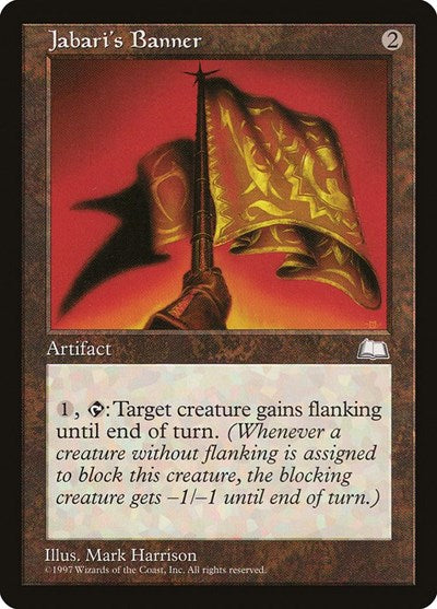 Jabari's Banner [Weatherlight] | Exor Games Dartmouth
