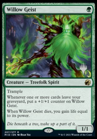 Willow Geist (Promo Pack) [Innistrad: Midnight Hunt Promos] | Exor Games Dartmouth