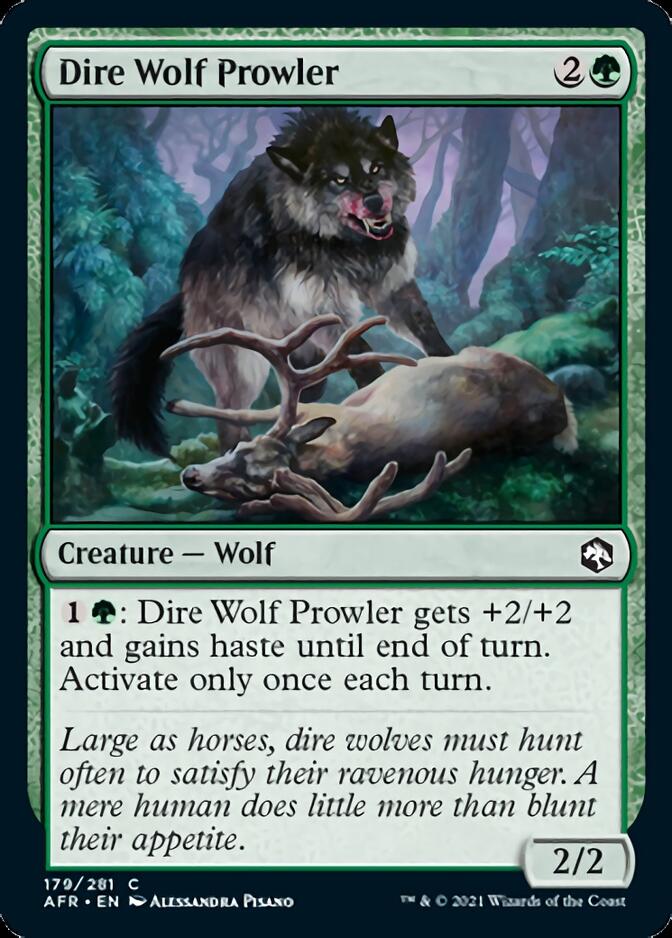 Dire Wolf Prowler [Dungeons & Dragons: Adventures in the Forgotten Realms] | Exor Games Dartmouth