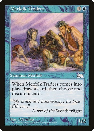 Merfolk Traders [Weatherlight] | Exor Games Dartmouth