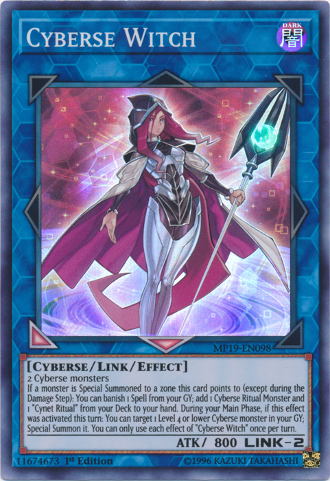 Cyberse Witch [MP19-EN098] Super Rare | Exor Games Dartmouth