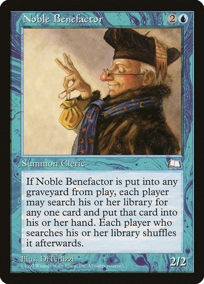 Noble Benefactor [Weatherlight] | Exor Games Dartmouth