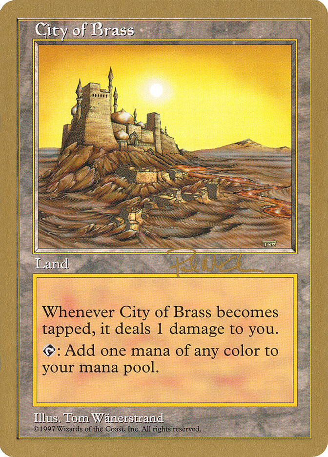 City of Brass (Paul McCabe) [World Championship Decks 1997] | Exor Games Dartmouth