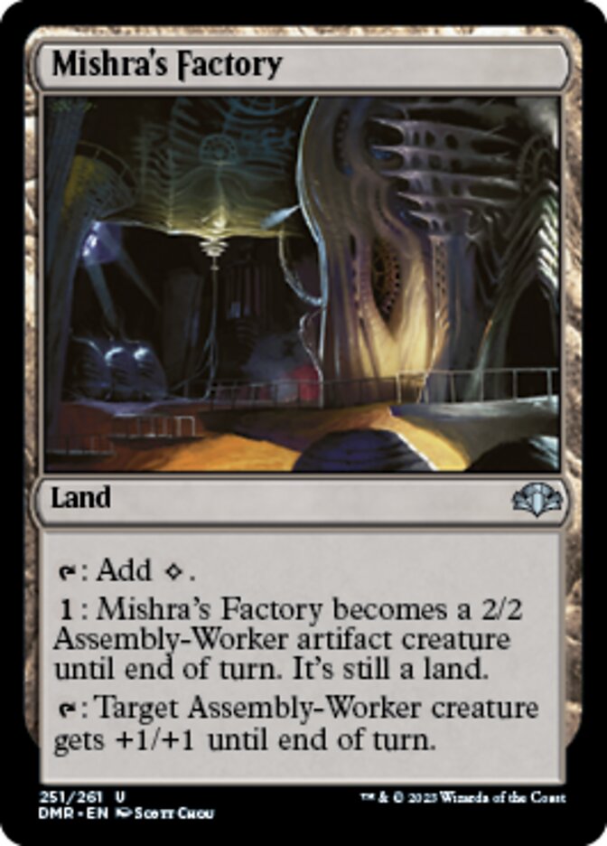 Mishra's Factory [Dominaria Remastered] | Exor Games Dartmouth