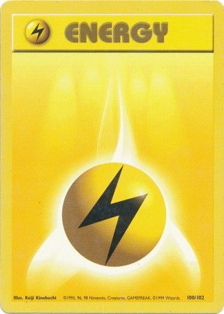 Lightning Energy (100/102) [Base Set Unlimited] | Exor Games Dartmouth