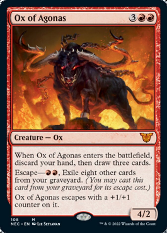 Ox of Agonas [Kamigawa: Neon Dynasty Commander] | Exor Games Dartmouth