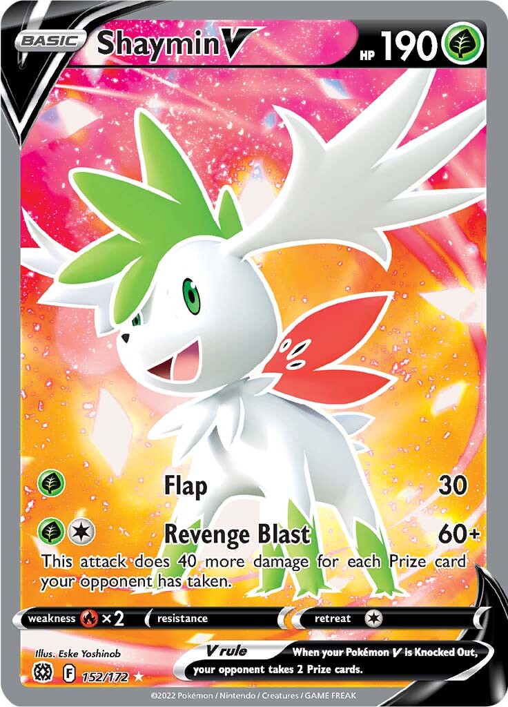 Shaymin V (152/172) [Sword & Shield: Brilliant Stars] | Exor Games Dartmouth