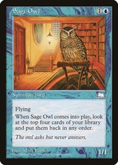 Sage Owl [Weatherlight] | Exor Games Dartmouth