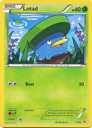 Lotad (11/30) [XY: Trainer Kit 2 - Latias] | Exor Games Dartmouth