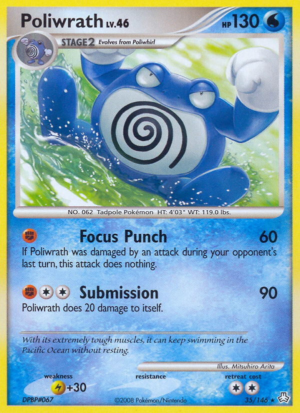 Poliwrath (35/146) [Diamond & Pearl: Legends Awakened] | Exor Games Dartmouth