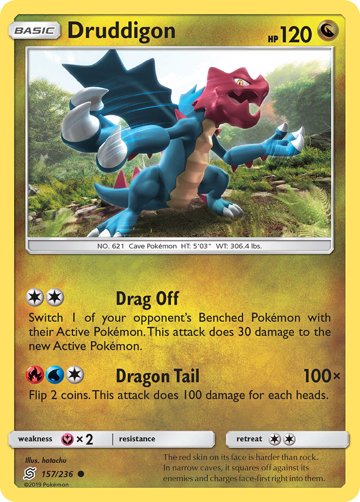 Druddigon (157/236) [Sun & Moon: Unified Minds] | Exor Games Dartmouth