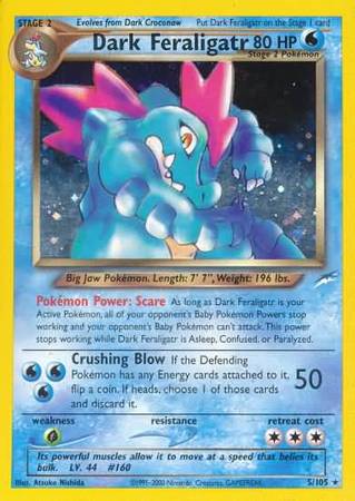 Dark Feraligatr (5/105) [Neo Destiny Unlimited] | Exor Games Dartmouth