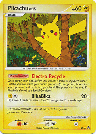 Pikachu (DP16) [Countdown Calendar Promos] | Exor Games Dartmouth