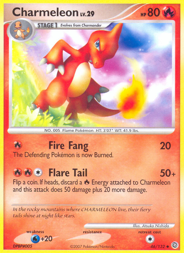 Charmeleon (46/132) [Diamond & Pearl: Secret Wonders] | Exor Games Dartmouth