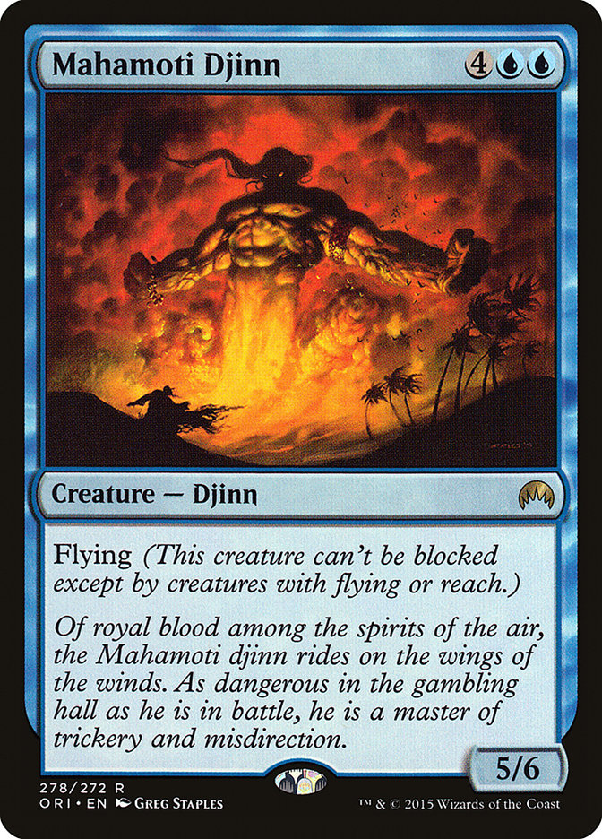 Mahamoti Djinn [Magic Origins] | Exor Games Dartmouth