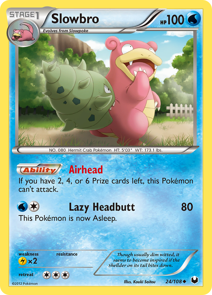 Slowbro (24/108) [Black & White: Dark Explorers] | Exor Games Dartmouth
