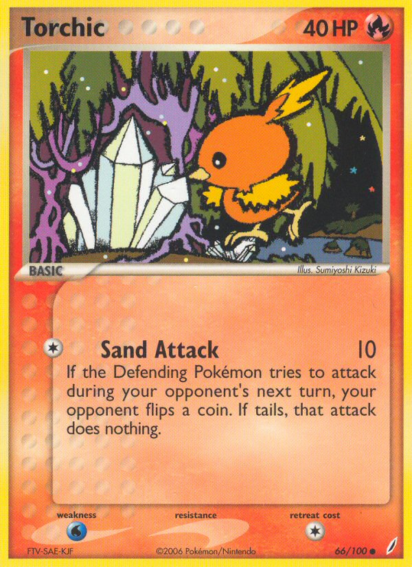 Torchic (66/100) [EX: Crystal Guardians] | Exor Games Dartmouth