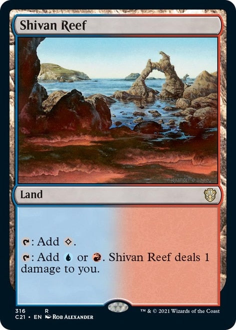 Shivan Reef [Commander 2021] | Exor Games Dartmouth