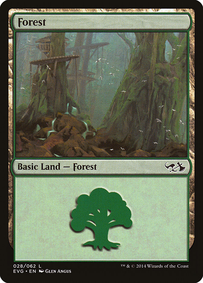 Forest (28) (Elves vs. Goblins) [Duel Decks Anthology] | Exor Games Dartmouth