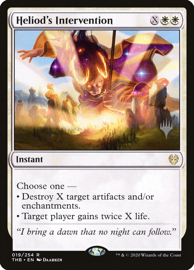Heliod's Intervention (Promo Pack) [Theros Beyond Death Promos] | Exor Games Dartmouth