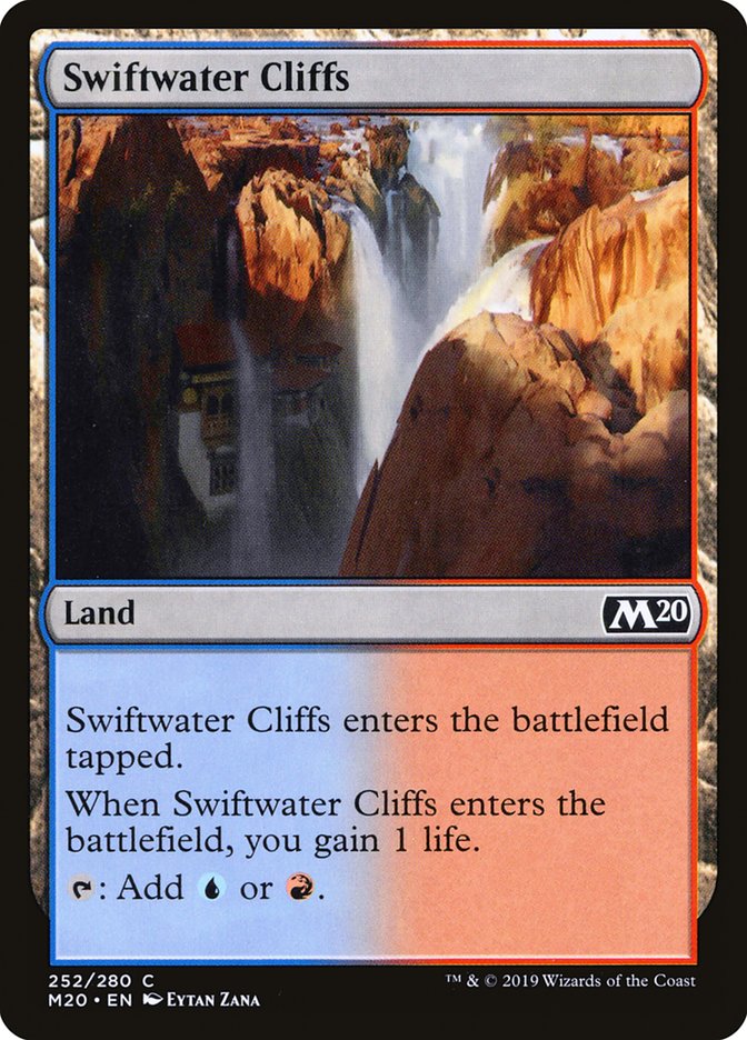 Swiftwater Cliffs [Core Set 2020] | Exor Games Dartmouth