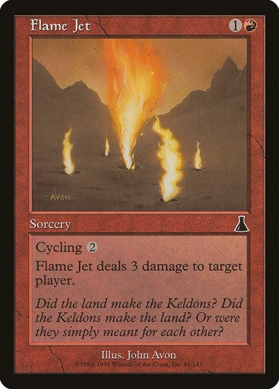 Flame Jet [Urza's Destiny] | Exor Games Dartmouth