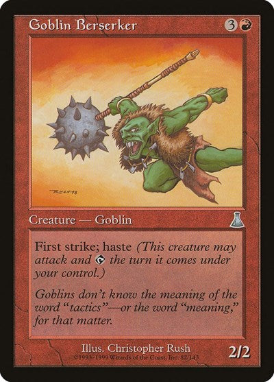 Goblin Berserker [Urza's Destiny] | Exor Games Dartmouth