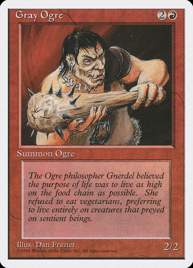Gray Ogre [Fourth Edition] | Exor Games Dartmouth