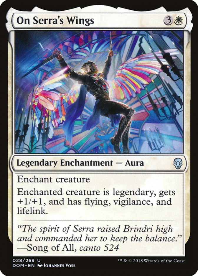 On Serra's Wings [Dominaria] | Exor Games Dartmouth