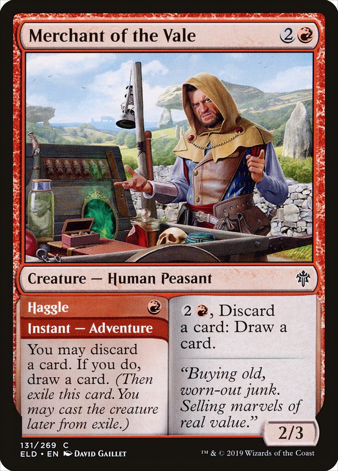 Merchant of the Vale // Haggle [Throne of Eldraine] | Exor Games Dartmouth
