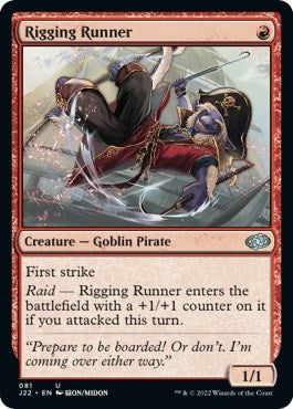 Rigging Runner [Jumpstart 2022] | Exor Games Dartmouth