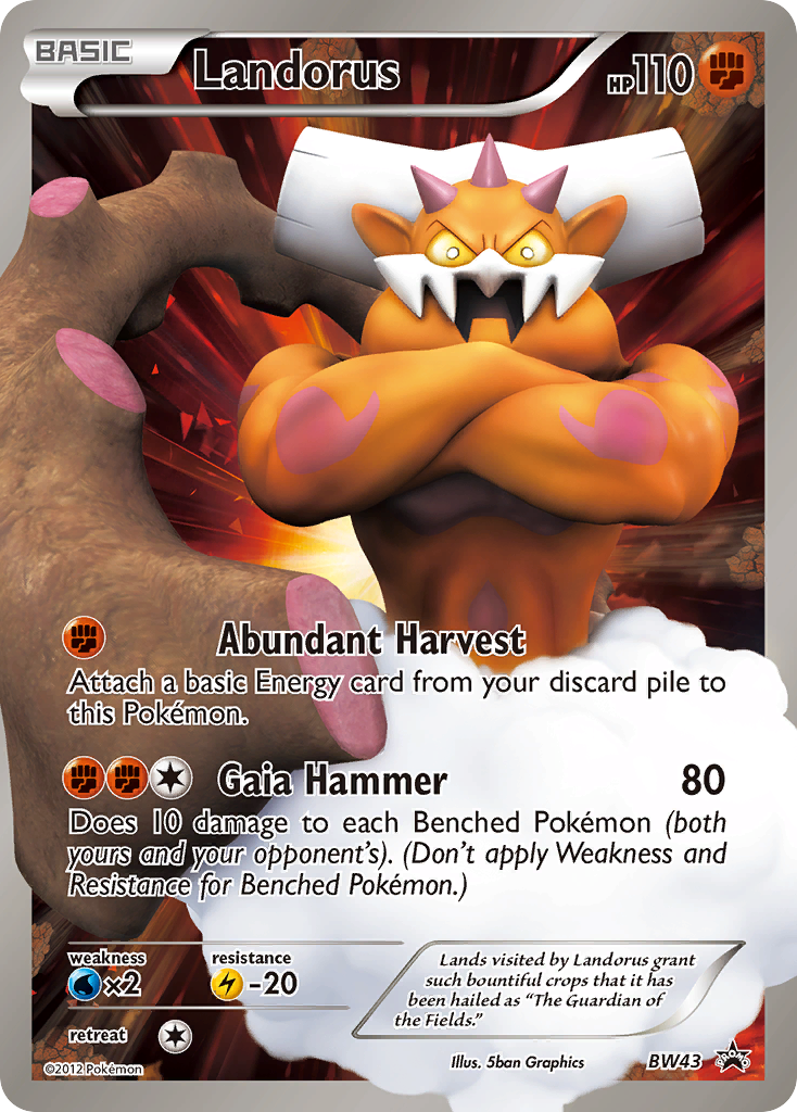 Landorus (BW43) [Black & White: Black Star Promos] | Exor Games Dartmouth