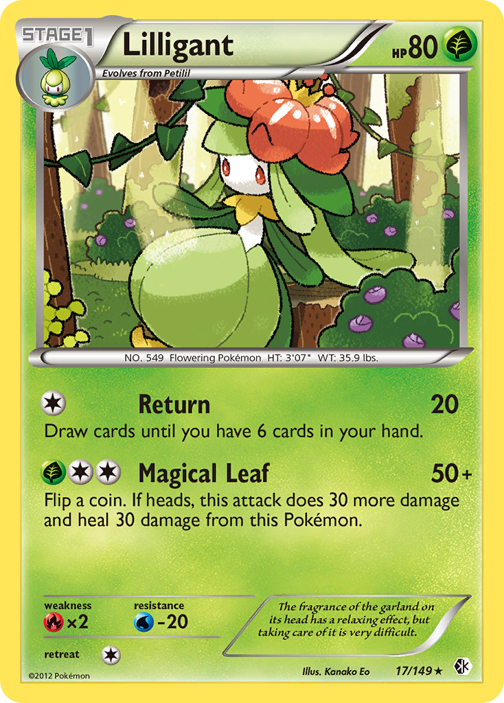 Lilligant (17/149) [Black & White: Boundaries Crossed] | Exor Games Dartmouth