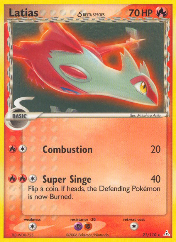 Latias (21/110) (Delta Species) [EX: Holon Phantoms] | Exor Games Dartmouth