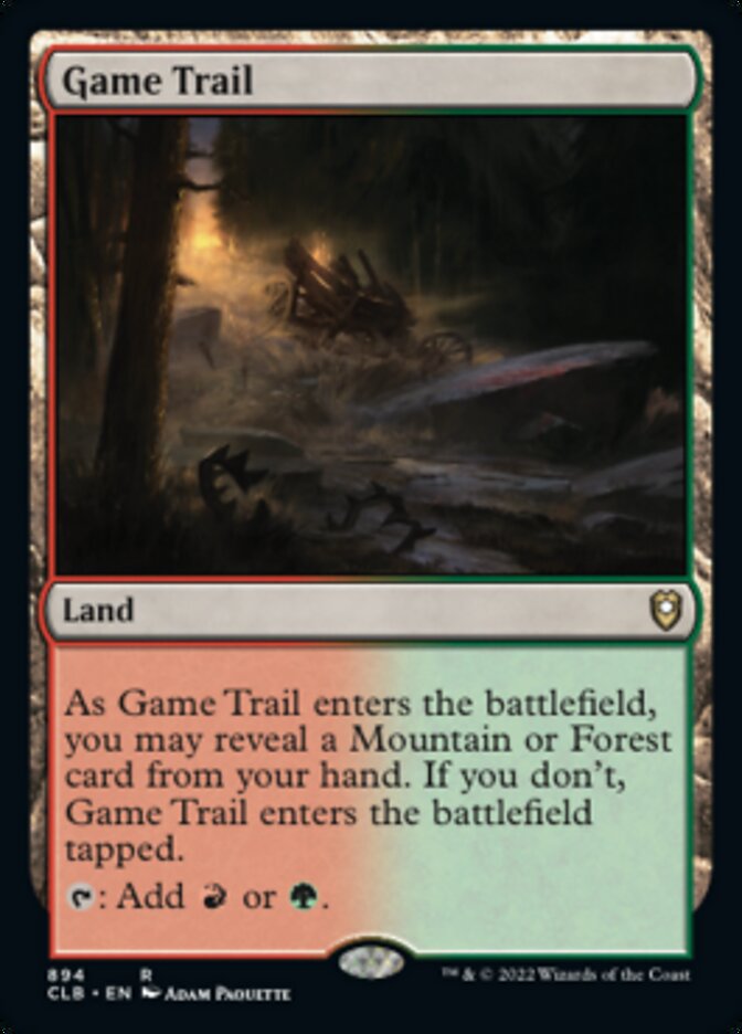 Game Trail [Commander Legends: Battle for Baldur's Gate] | Exor Games Dartmouth