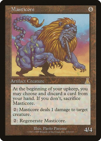 Masticore [Urza's Destiny] | Exor Games Dartmouth