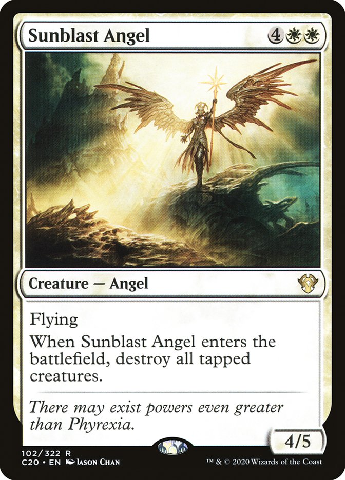 Sunblast Angel [Commander 2020] | Exor Games Dartmouth