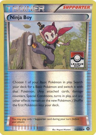 Ninja Boy (103/114) (League Promo) [XY: Steam Siege] | Exor Games Dartmouth