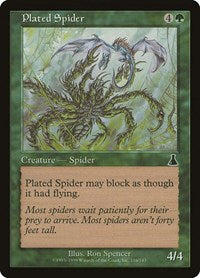 Plated Spider [Urza's Destiny] | Exor Games Dartmouth