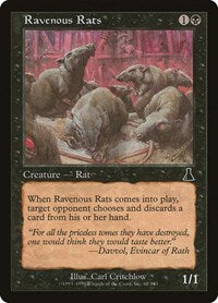 Ravenous Rats [Urza's Destiny] | Exor Games Dartmouth