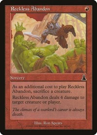 Reckless Abandon [Urza's Destiny] | Exor Games Dartmouth