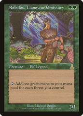 Rofellos, Llanowar Emissary [Urza's Destiny] | Exor Games Dartmouth