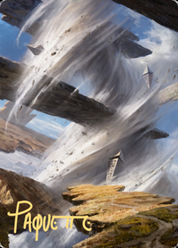 Plains 2 Art Card (Gold-Stamped Signature) [Zendikar Rising Art Series] | Exor Games Dartmouth